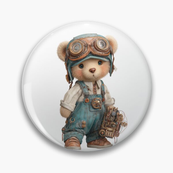 Item preview, Steampunk Teddybear Cards and Artworks designed and sold by FoxJonesCo.