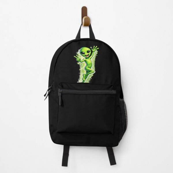 Item preview, Cute Dancing Alien Funny Cartoon UFO Design designed and sold by Artbysarmina.