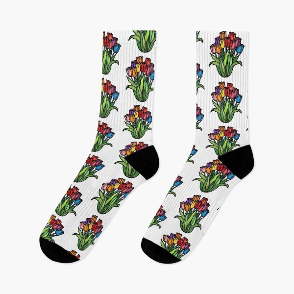 Item preview, Stained glass tulips designed and sold by uunaa.