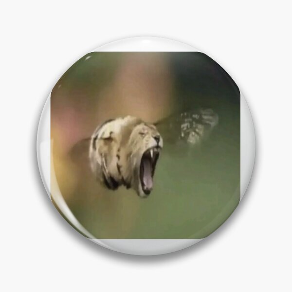Item preview, yawning lionbee meme designed and sold by cloudzer0000.