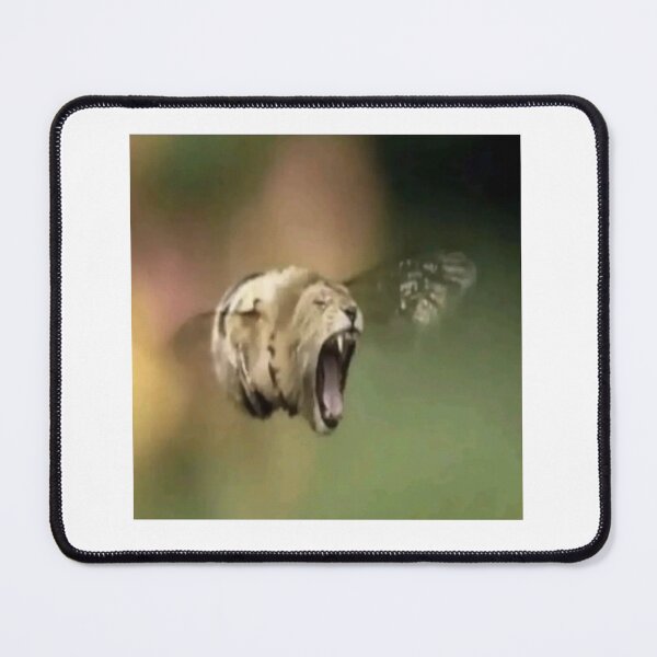 Item preview, yawning lionbee meme designed and sold by cloudzer0000.