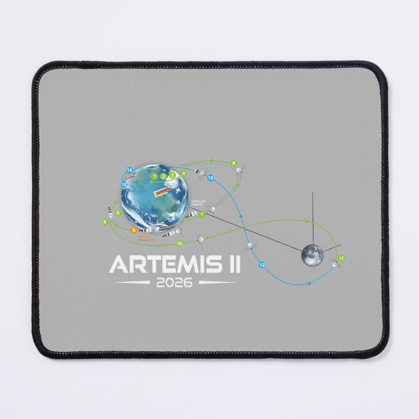 Item preview, Artemis 2 Route Map SLS Rocket 2026 to The Moon and Beyond designed and sold by GreggRoss.