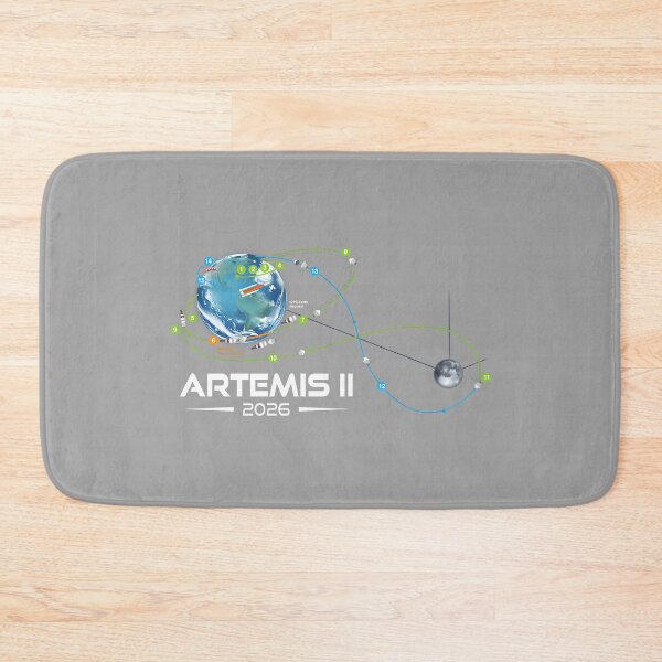Item preview, Artemis 2 Route Map SLS Rocket 2026 to The Moon and Beyond designed and sold by GreggRoss.