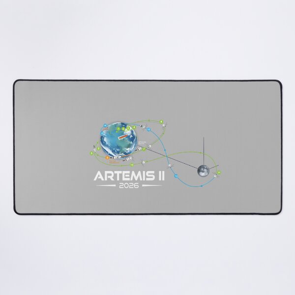 Item preview, Artemis 2 Route Map SLS Rocket 2026 to The Moon and Beyond designed and sold by GreggRoss.