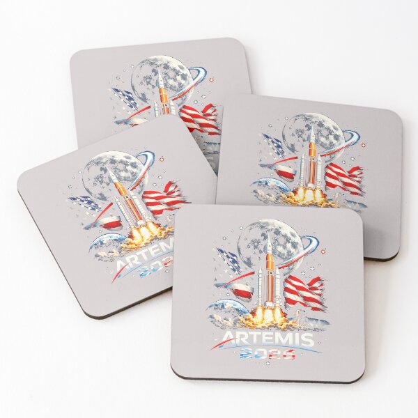Item preview, Artemis 2026 American Rocket Launch to The Moon Landing designed and sold by MabelWells.