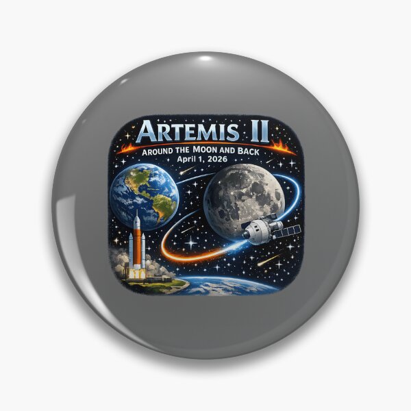 Item preview, Artemis 2 Journey Around the Moon and Back 2026 designed and sold by KristineLi.