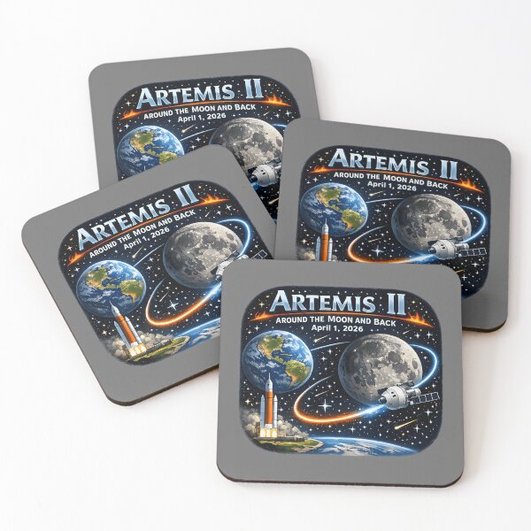 Item preview, Artemis 2 Journey Around the Moon and Back 2026 designed and sold by KristineLi.