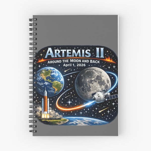 Item preview, Artemis 2 Journey Around the Moon and Back 2026 designed and sold by KristineLi.