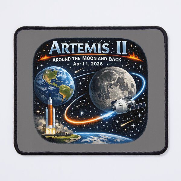 Item preview, Artemis 2 Journey Around the Moon and Back 2026 designed and sold by KristineLi.