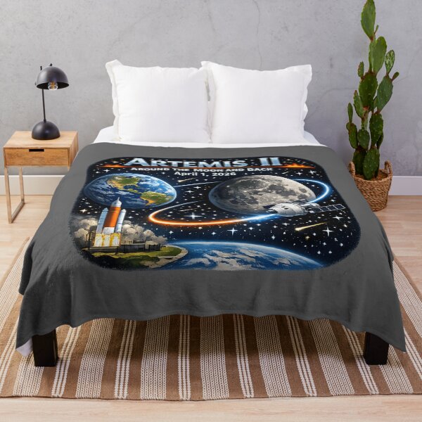 Item preview, Artemis 2 Journey Around the Moon and Back 2026 designed and sold by KristineLi.