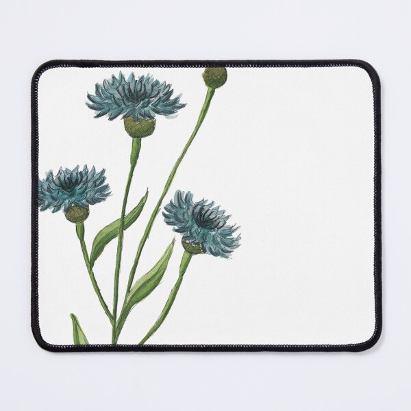 Item preview, Blue Watercolor Flowers designed and sold by NaughtyFlorals.