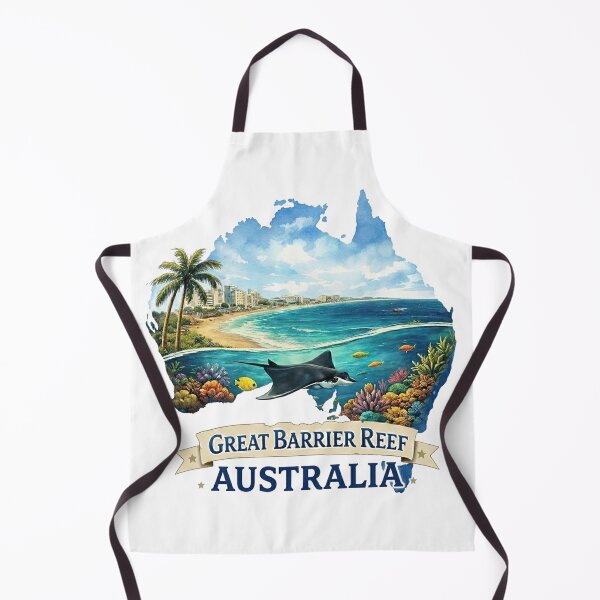 Item preview, Australia Great Barrier Reef - Watercolor designed and sold by francous03.