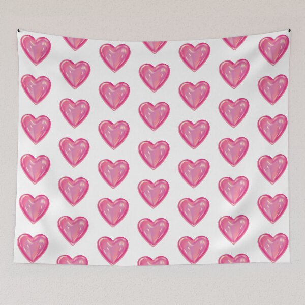 Item preview, Glossy pink heart designed and sold by Aalia-369.
