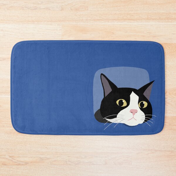 Item preview, Curious Tuxedo Cat Peeking Out designed and sold by Gumigrida.