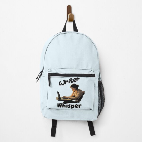 Item preview, Writer Whisper Design – Cozy Author and Laptop Watercolor Art - The Quiet Muse – Creative Writing Lifestyle designed and sold by PriyaMagic.