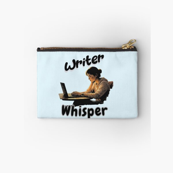 Item preview, Writer Whisper Design – Cozy Author and Laptop Watercolor Art - The Quiet Muse – Creative Writing Lifestyle designed and sold by PriyaMagic.
