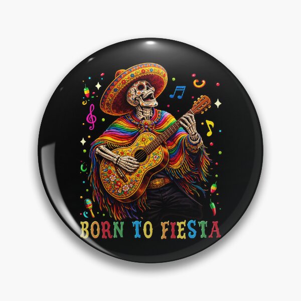 Item preview, Born to Fiesta Skeleton Cinco De Mayo Mexican Party Men Boys designed and sold by schoolofbullies.
