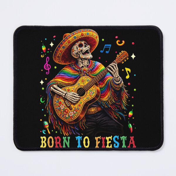 Item preview, Born to Fiesta Skeleton Cinco De Mayo Mexican Party Men Boys designed and sold by schoolofbullies.