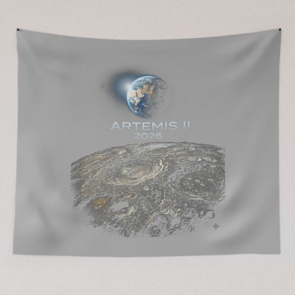 Item preview, Artemis 2026 American Rocket Launch to The Moon designed and sold by KathieFaugh.