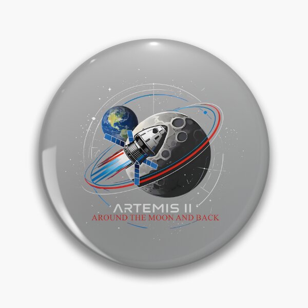 Item preview, Artemis II Around The Moon and Back Astronaut Explorer designed and sold by KathieFaugh.
