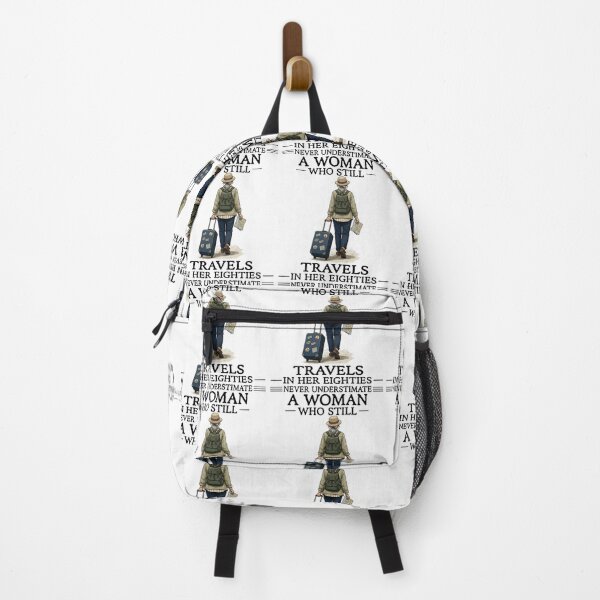 Item preview, Still Traveling Strong at 80 Grandma Adventure designed and sold by FreshVibe Prints.