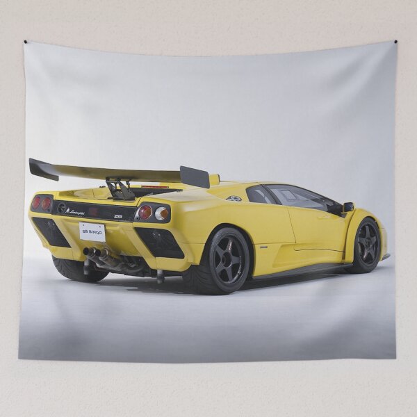 Item preview, Lamborghini Diablo GTR – Extreme Track Supercar Poster designed and sold by Road To Track.