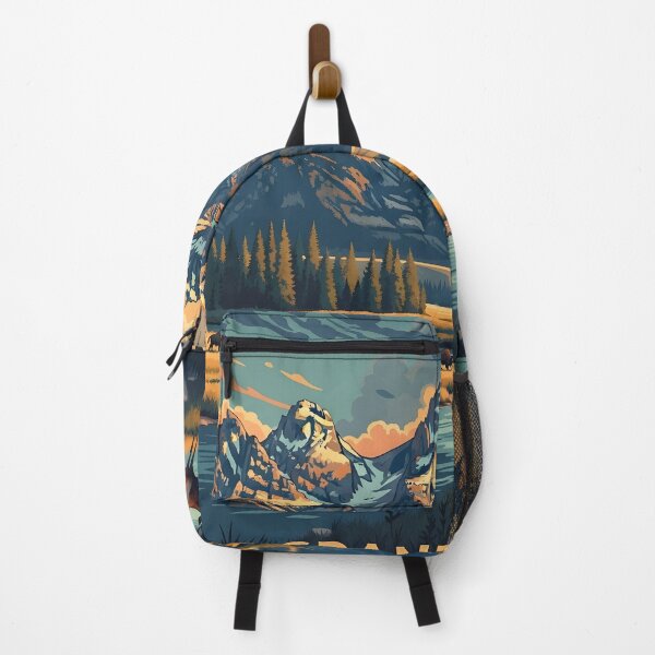 Item preview, Vintage National Park Adventure Poster | Retro Travel Wall Ar designed and sold by RBCTk.