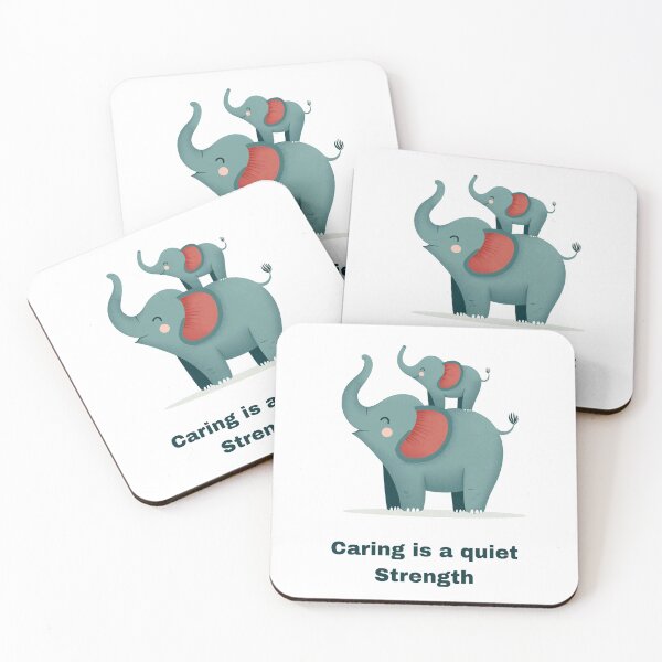Item preview, Caring Is a Quiet Strength – Nurse Quote Minimalist Design designed and sold by AmoebaPress.