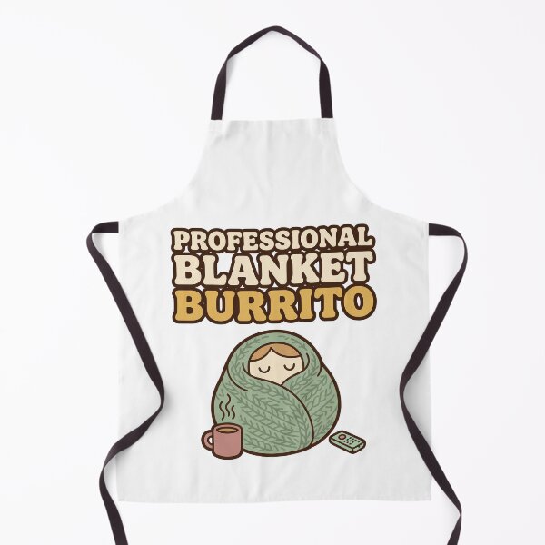Artikelvorschau, Professionelle Burrito-Decke, gemütliches Retro-Design entworfen und verkauft von Seeding Serendipity.