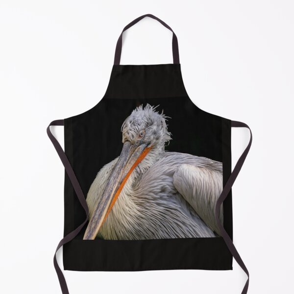 Item preview, Dalmatian pelican in close-up portrait – a detailed look at wildlife designed and sold by MS.photo.