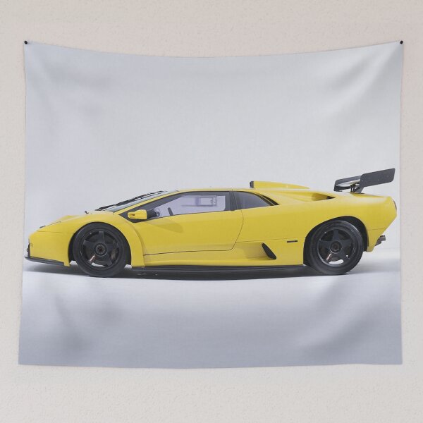 Item preview, Lamborghini Diablo GTR – Extreme Track Supercar Poster designed and sold by Road To Track.
