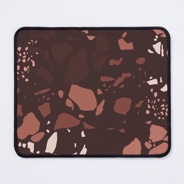 Item preview, Burnt Blush Terrazzo Pattern | Abstract Shapes | Modern Boho Home Decor designed and sold by Claire_Brown.