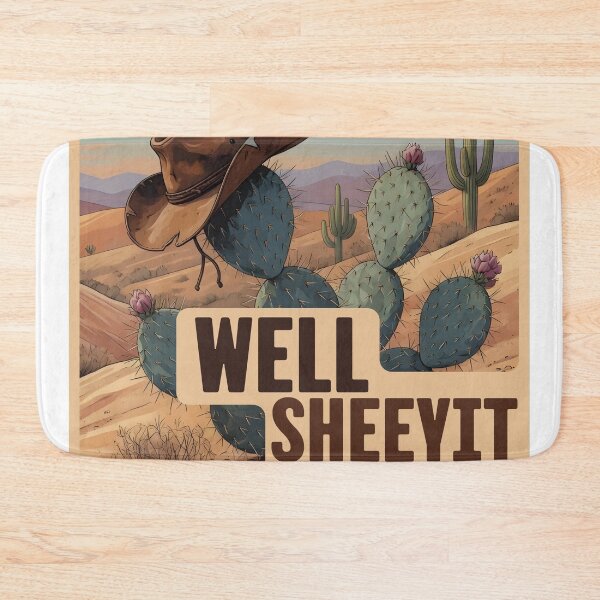 Item preview, Well Sheeyit Cactus Wild West Scenery designed and sold by ReuvenStore.