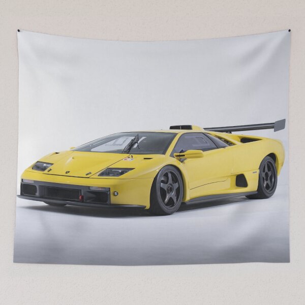 Item preview, Lamborghini Diablo GTR – Extreme Track Supercar Poster designed and sold by Road To Track.