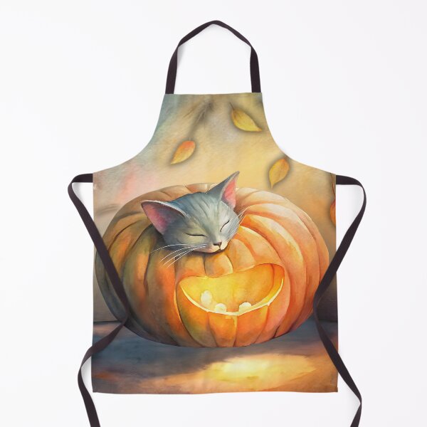 Item preview, Cozy Pumpkin Cat designed and sold by Angellacelin.