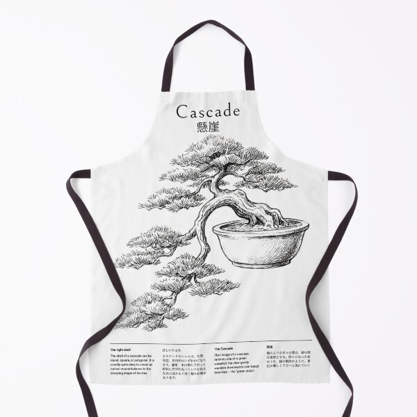 Item preview, Bonsai tree Cascade with Japanese lettering designed and sold by KriegerTJ.