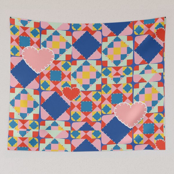 Item preview, Colorful Quilt Blocks designed and sold by AnulaArt.