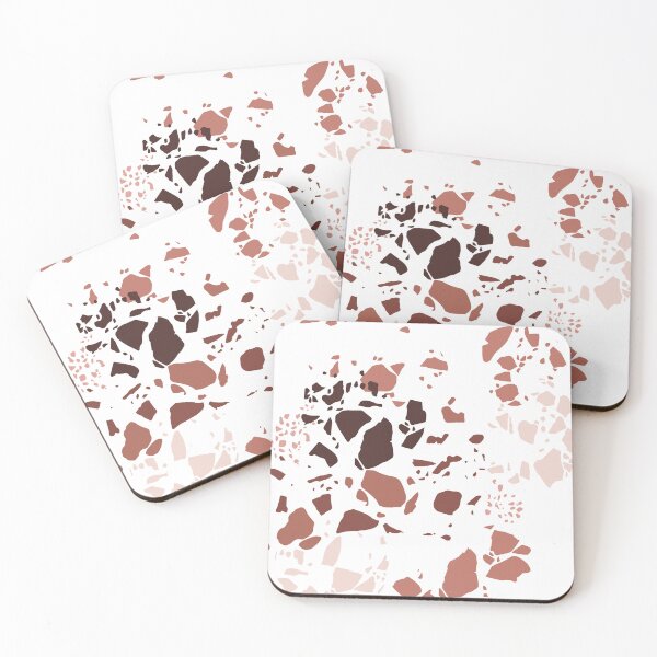 Item preview, Blush Clay Terrazzo Pattern | Abstract Shapes | Modern Boho Home Decor designed and sold by Claire_Brown.