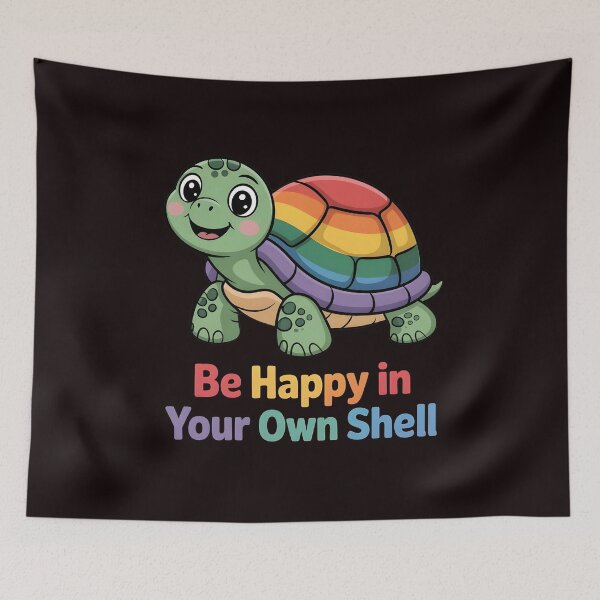 Item preview, Rainbow Turtle Be Happy In Your Own Shell Autism Awareness – Autism Awareness designed and sold by Redgiant87x.