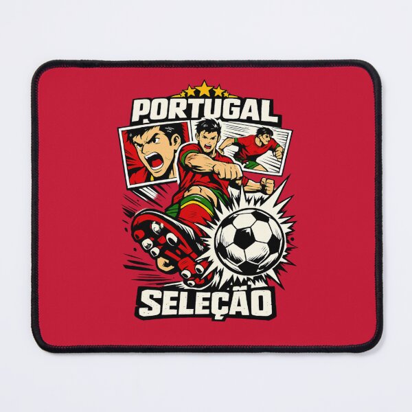 Item preview, Portugal Soccer Anime Design – Seleção Football Player Kick Graphic Tee designed and sold by JonelCrafts.