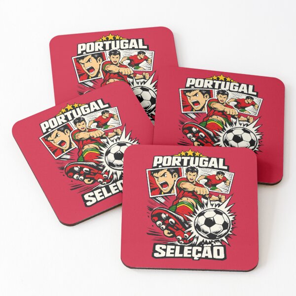 Item preview, Portugal Soccer Anime Design – Seleção Football Player Kick Graphic Tee designed and sold by JonelCrafts.