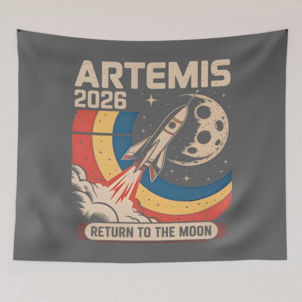 Item preview, Artemis 2 Journey Around the Moon and Back 2026 designed and sold by KristineLi.