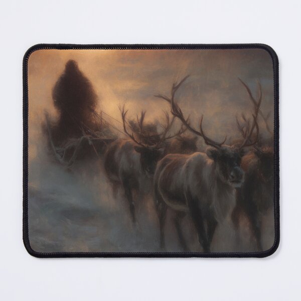 Item preview, Reindeer in Snowlight designed and sold by NordicDreams.