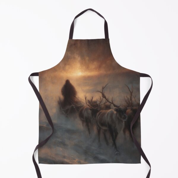 Item preview, Reindeer in Snowlight designed and sold by NordicDreams.