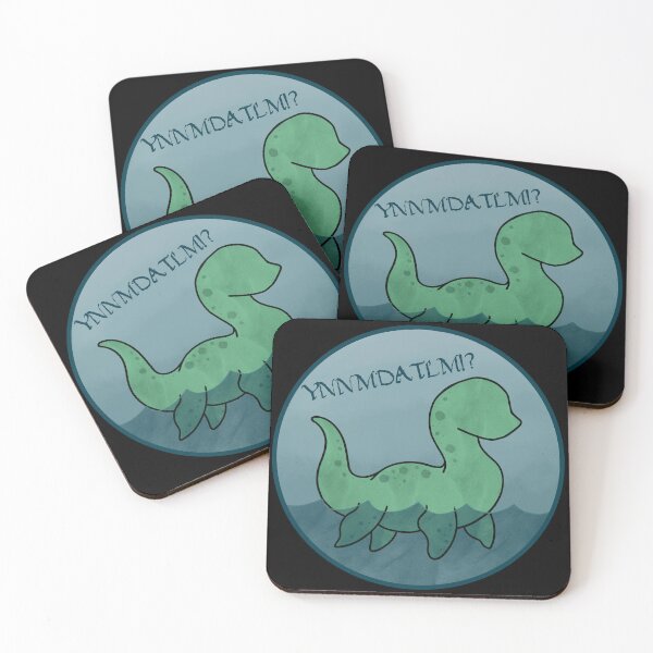 Item preview, YNNMDATLNM!? Cute Nessie Loch Ness Monster. designed and sold by Vileprint.