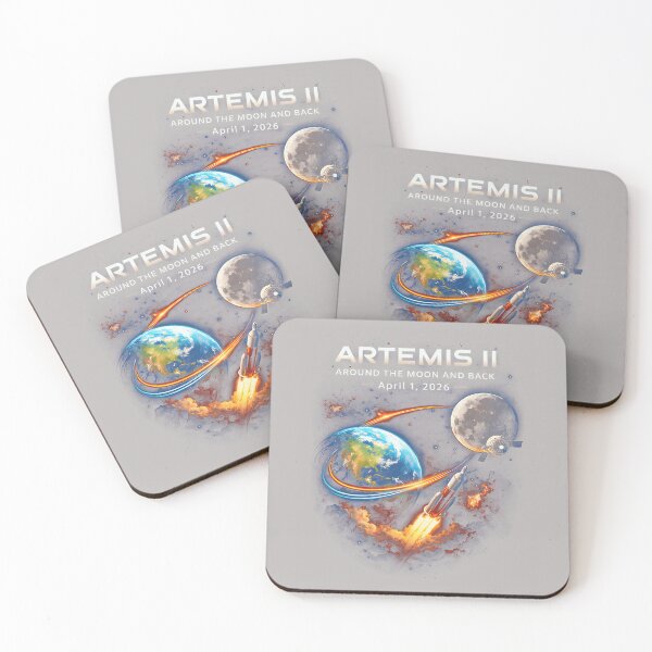 Item preview, Artemis II Rocket Space Launch Back to The Moon Mission 2026 designed and sold by mjohnson9.
