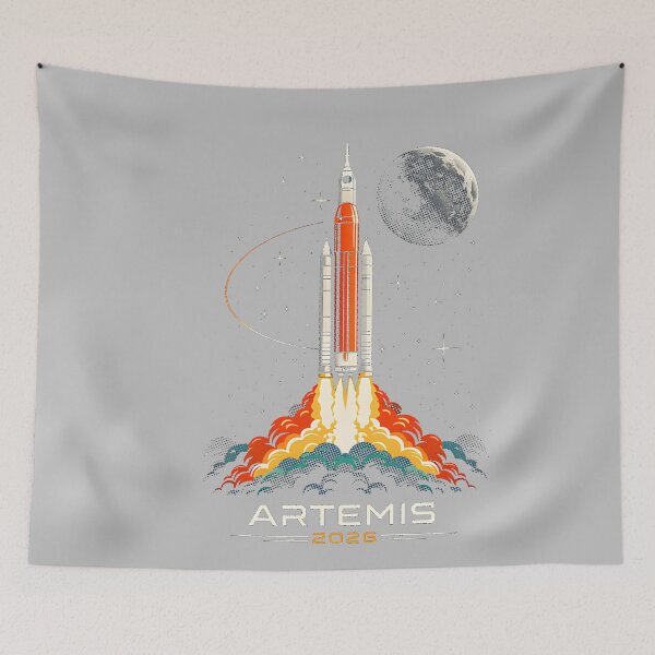 Item preview, Artemis II Space Rocket Launch Mission to The Moon Artemis 2 designed and sold by mjohnson9.