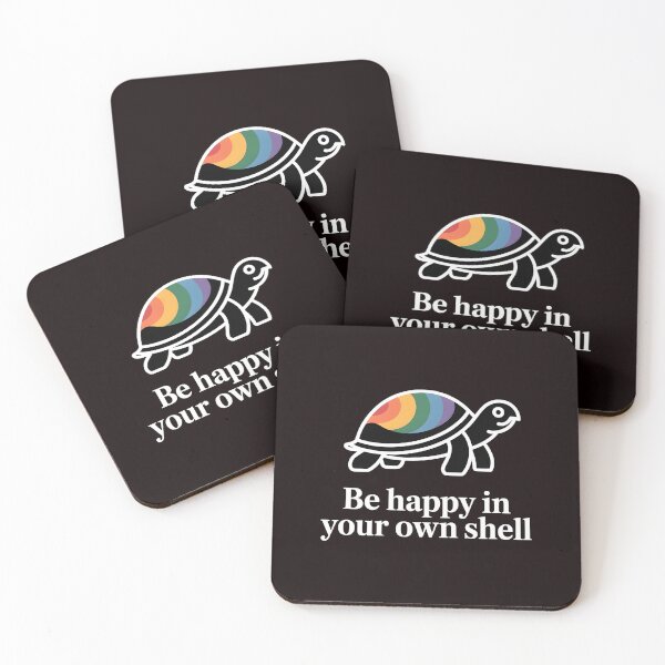 Item preview, Rainbow Turtle Be Happy In Your Own Shell Autism Awareness – Autism Pride Positive Message designed and sold by Redgiant87x.