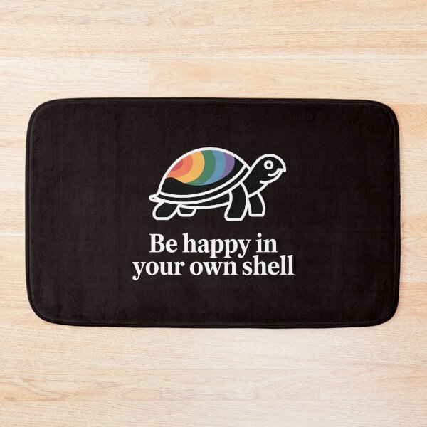 Item preview, Rainbow Turtle Be Happy In Your Own Shell Autism Awareness – Autism Pride Positive Message designed and sold by Redgiant87x.