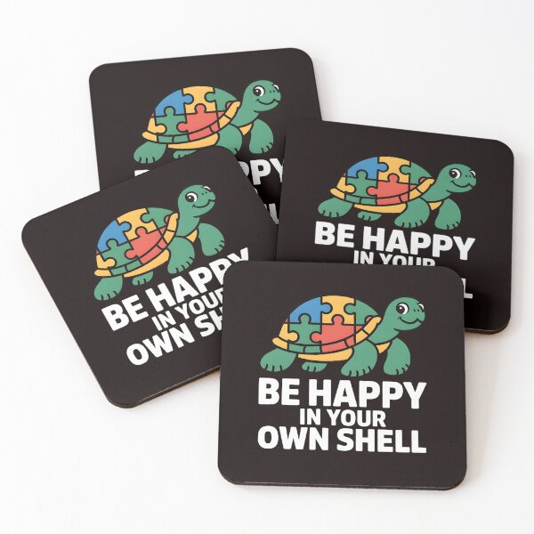 Item preview, Rainbow Turtle Be Happy In Your Own Shell Autism Awareness – Autism Spectrum designed and sold by Redgiant87x.